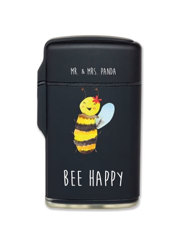 Mr. & Mrs. Panda zigarettenanzünder Biene Happy mit Spruch in Schwarz
