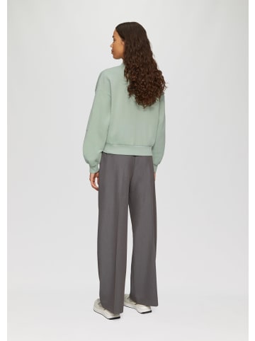 QS Sweatshirt in 7219_salbeigrün