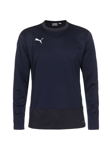 Puma Trainingspullover TeamGOAL 23 in dunkelblau / blau