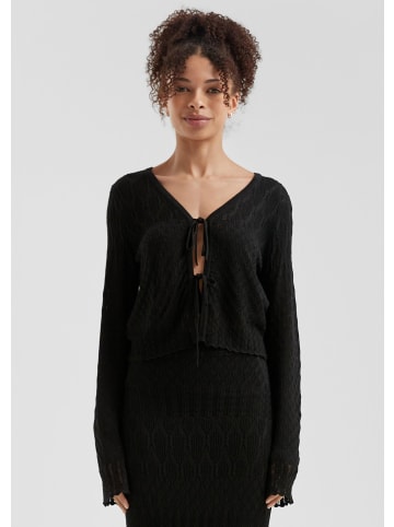 QS Strickjacke in 9999_schwarz