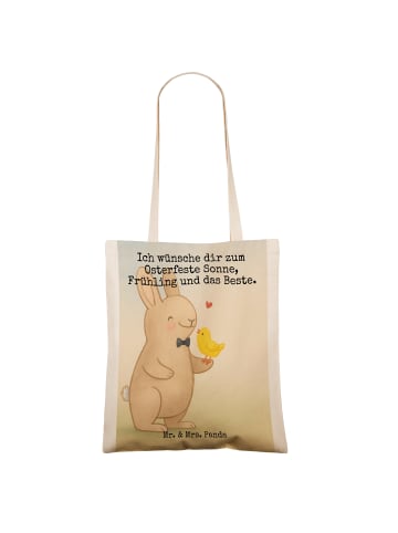 Mr. & Mrs. Panda Tasche Hase Küken Design mit Spruch in Weiß