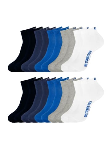 One Strange Rock 10 Paar Quarter Socken in Mehrfarbig