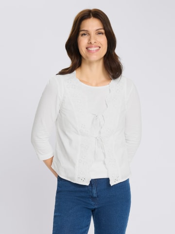 Sieh an! Weste in ecru