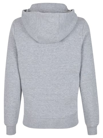 Urban Classics Urban Classics Ladies Basic Essential Zip Hoody in heathergrey