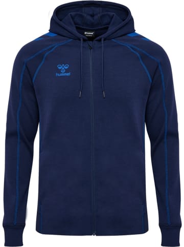 Hummel Trainingsjacke "Move 2.0 Zip Hoodie" in Blau