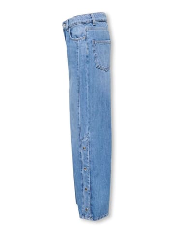 KIDS ONLY High-Waist Jeans Koghope Wide-Leg in light blue denim