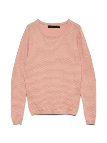 Vero Moda Strickpullover in Misty Rose