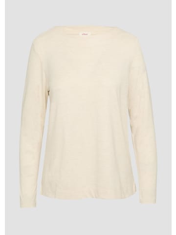 s.Oliver T-Shirt in 81W9_beige