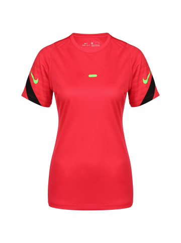 Nike Performance Trainingsshirt Strike 21 in neonrot / schwarz