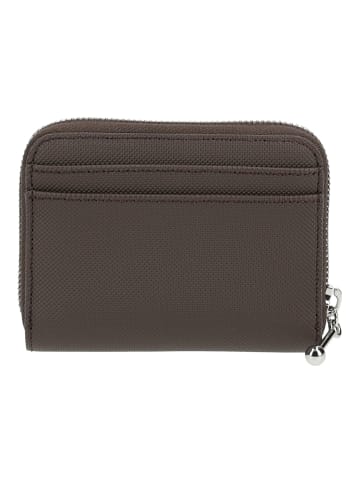 Lacoste Taschen XS ZIP COIN WALLET in Dunkelbraun