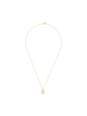 Amor Kette mit Anhänger Silber 925, gelbvergoldet in Gold