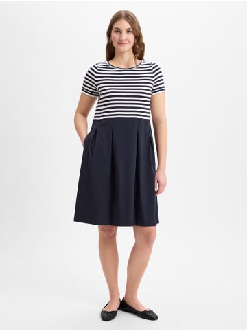 Robe Légère Kleid in marine weiß - 0001
