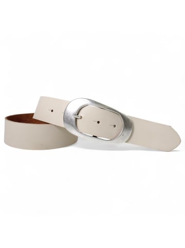 FRONHOFER Ledergürtel in Creme