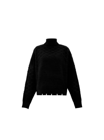 faina Damen Rollkragenpullover in SCHWARZ