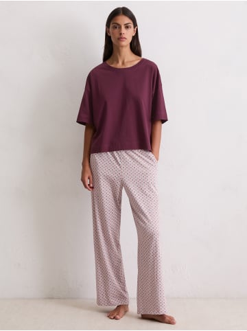 Marc O'Polo Crop-Top Mix N Match Cotton in cherry lacquer