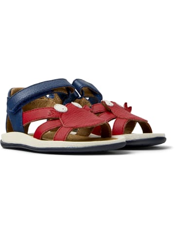 Camper Sandalen " Twins " in Rot Blau