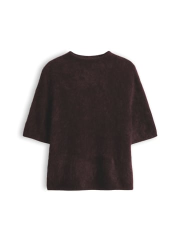 someday. Tamia Kurzarm-Kaschmirpullover in Mahogany