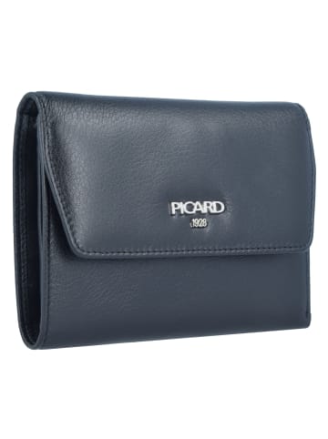 PICARD Bingo Geldbörse II Leder 12,5 cm in schwarz