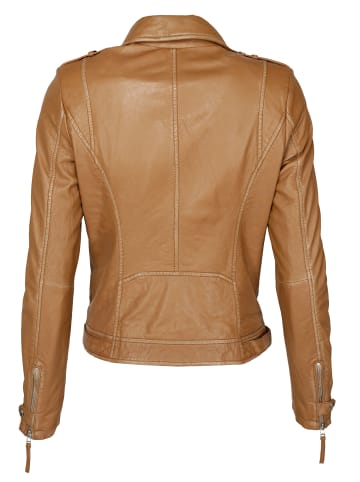JCC Lederjacke 51300 in teak