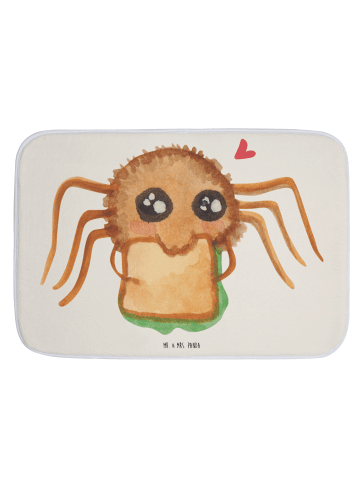Mr. & Mrs. Panda Badematte Spinne Agathe Sandwich ohne Spruch in Weiß