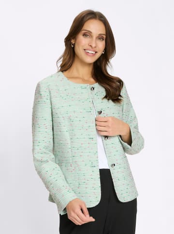 WITT WEIDEN Bouclé-Blazer in kalkmint-meliert
