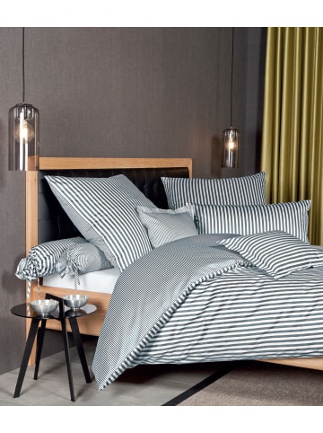 Janine Baumwoll Bettwäsche modernclassic in vulkan