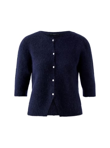 Oui Strickjacke in Dark Blue