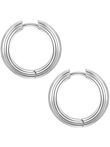 Glanzstücke München Creolen aus Sterling Silber in silber