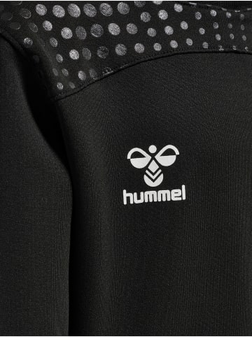 Hummel Hoodie Hmllead Poly Hoodie Kids in BLACK