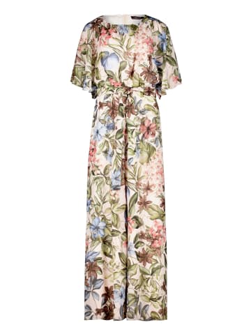 Vera Mont Jumpsuit mit Bindegürtel in Green/Cream