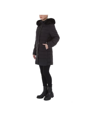 Ital-Design Jacke in Schwarz