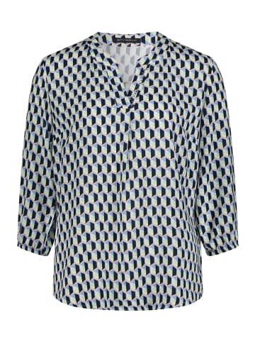 Betty Barclay Schlupfbluse mit 3/4 Arm in Blau/Grün
