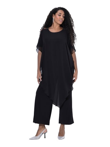 Ulla Popken Schlupfhose in schwarz