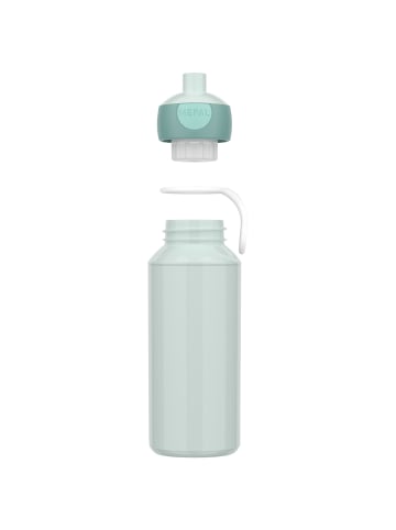 Mepal Pop-Up Trinkflasche + Flip-Up Ersatzdeckel Campus in 400 ml in Cool Mint