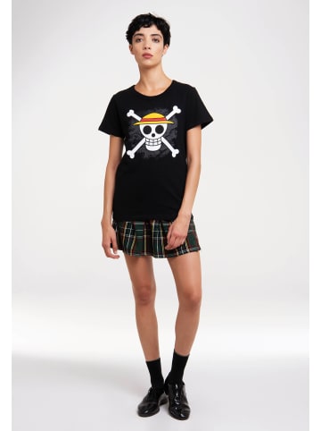 Logoshirt T-Shirt One Piece - Skull in schwarz