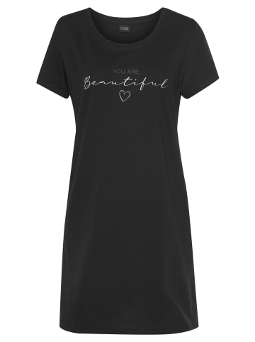 VIVANCE DREAMS Bigshirt in schwarz