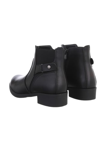 Ital-Design Stiefelette in Schwarz