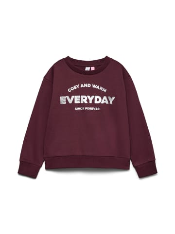 Vero Moda Girl Sweatshirt in Winetasting