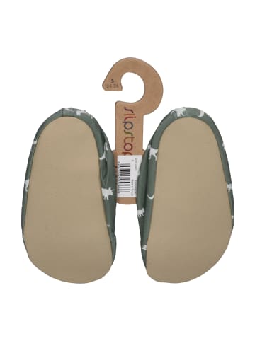 SLIPSTOP DEUTSCHLAND Badeschuhe DINO GREEN in bunt