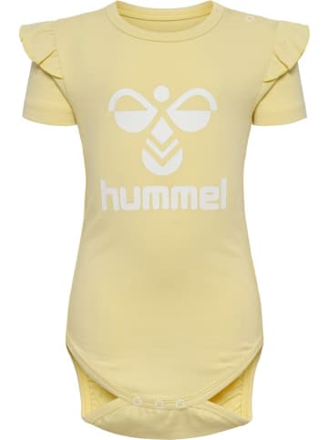 Hummel Kinder Kurzarmbody in Gelb