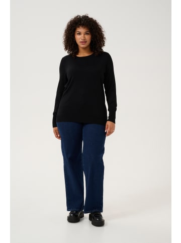 KAFFE curve Strickpullover KClizzy in Black Deep