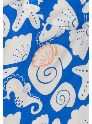 Sigikid T-Shirt Sea You in Blau/Weiß