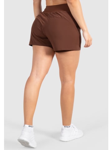 SMILODOX Shorts Advance Pro 2in1 in Braun