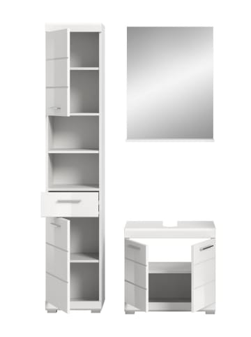 ebuy24 Weiß 112 x 34 cm