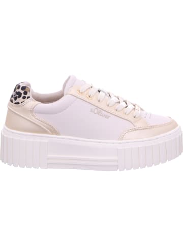 s.Oliver Schnürhalbschuh in beige