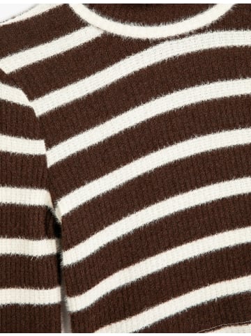 KOTON Sweater in Braun Gestreift