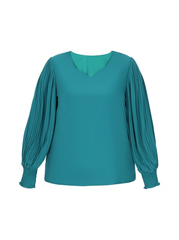 Usha Plus Size Blouse in green