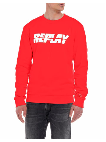 Replay Sweatshirt in Rot