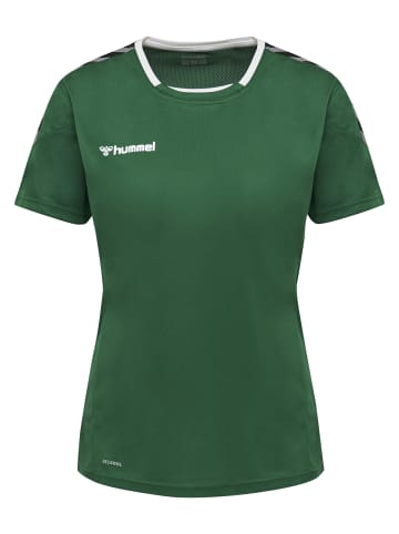 Hummel Hummel T-Shirt Hmlauthentic Multisport Damen Atmungsaktiv Feuchtigkeitsabsorbierenden in EVERGREEN