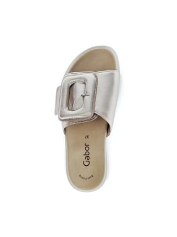 Gabor Klassische Pantoletten in Gold